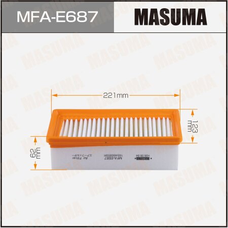 Air filter Masuma, MFA-E687