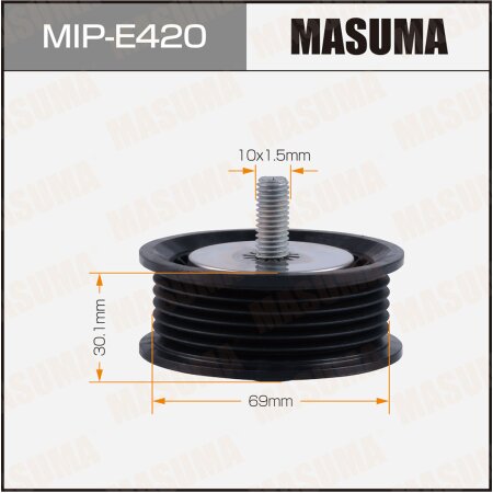 Drive belt idler pulley Masuma, MIP-E420