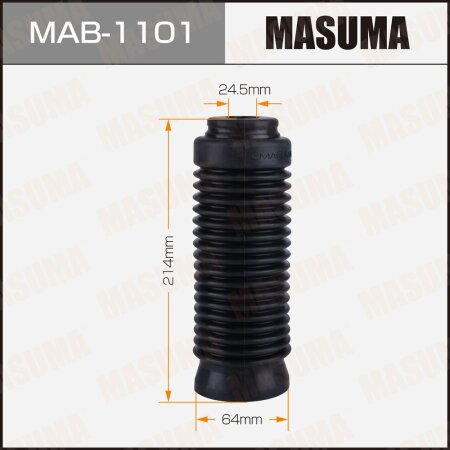 Shock absorber boot Masuma (plastic), MAB-1101