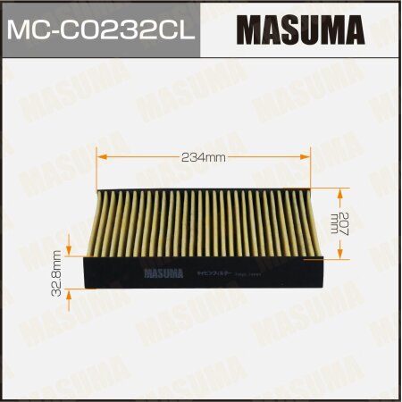 Cabin air filter Masuma charcoal, MC-C0232CL