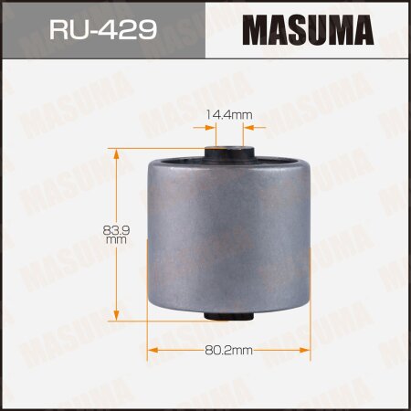 Silent block suspension bush Masuma, RU-429