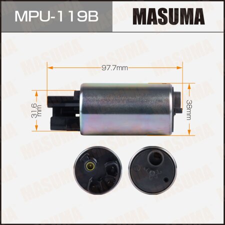 Fuel pumps (brushless) Masuma, MPU-119B