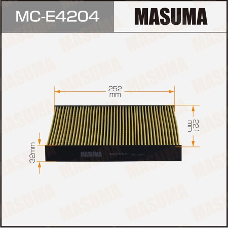 Cabin air filter Masuma, MC-E4204