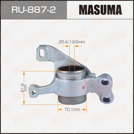 Silent block suspension bush Masuma, RU-887-2