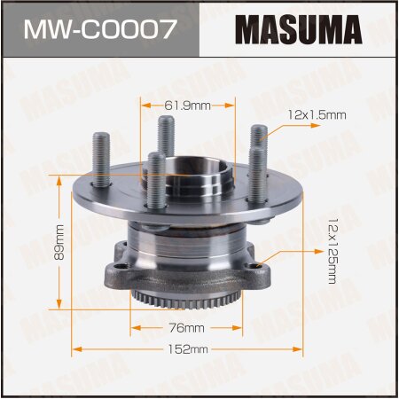 Wheel hub assembly Masuma, MW-C0007