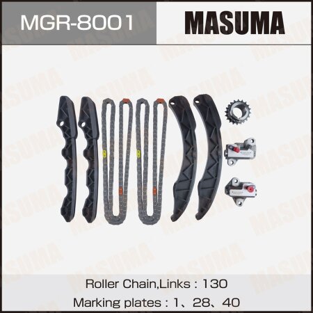 Timing chain kit Masuma FB20A, MGR-8001