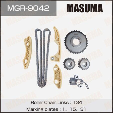 Timing chain kit Masuma Z22SE, Z22YH, MGR-9042