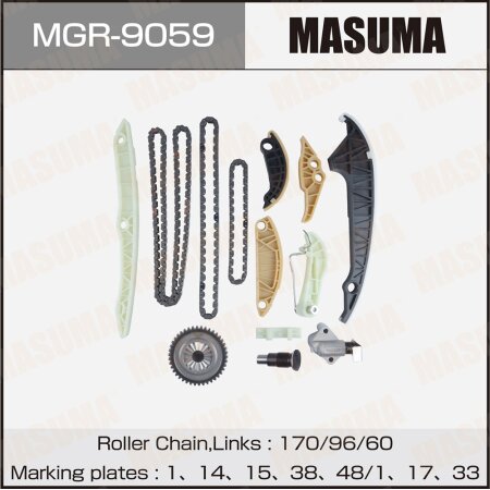 Timing chain kit Masuma, BZB, CDAA, CDAB, CDHB, CAWB, CCTA, MGR-9059