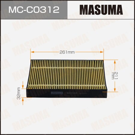 Cabin air filter Masuma, MC-C0312