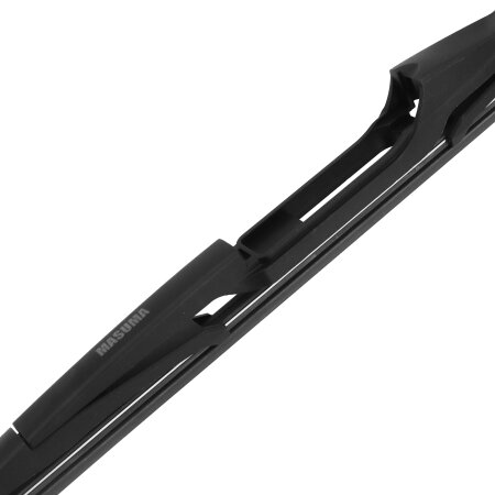 Rear wiper MASUMA plastic, silicone, universal 10" (250mm) 15 types of fastenings, MU-110R