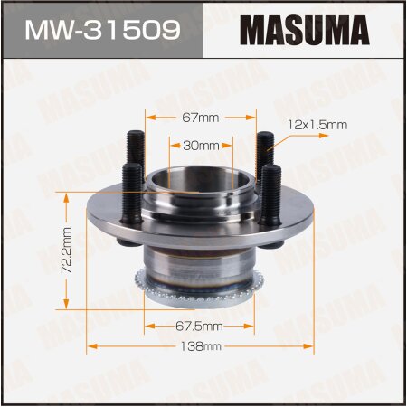 Wheel hub assembly Masuma, MW-31509