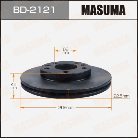 Brake disk Masuma, BD-2121