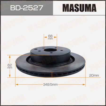 Brake disk Masuma, BD-2527