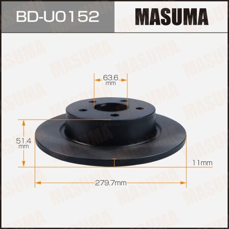 Brake disk Masuma, BD-U0152