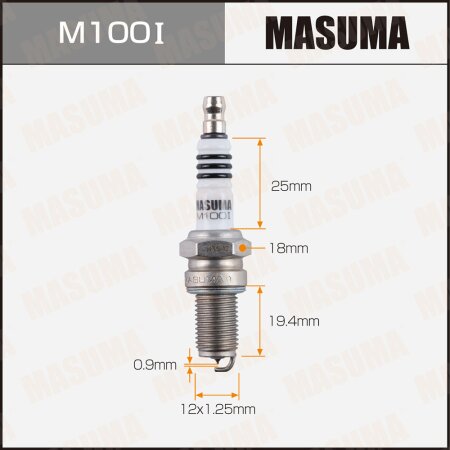 Spark plug Masuma iridium DPR7EIX-9 (7803), M100I