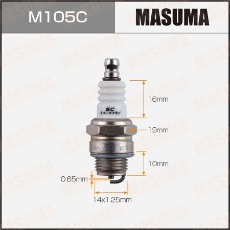 Spark plug nickel BM6A  (5921) Masuma, M105C