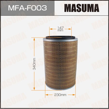 Air filter Masuma, MFA-F003