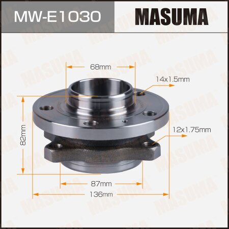 Wheel hub assembly Masuma, MW-E1030