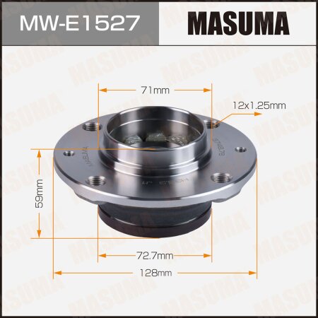 Wheel hub assembly Masuma, MW-E1527