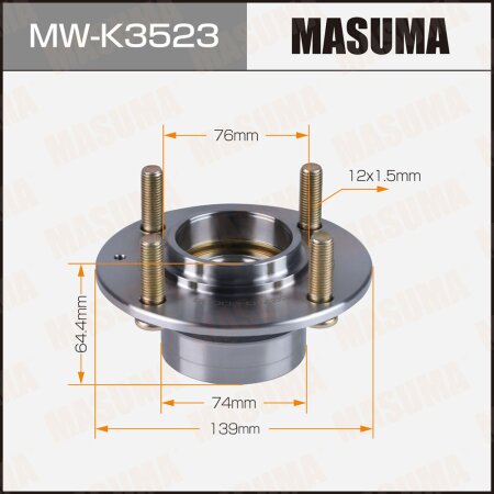 Wheel hub assembly Masuma, MW-K3523