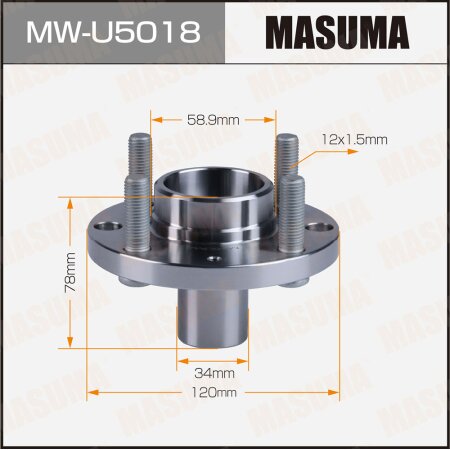 Wheel hub assembly Masuma, MW-U5018