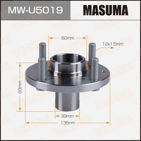 Wheel hub assembly Masuma, MW-U5019