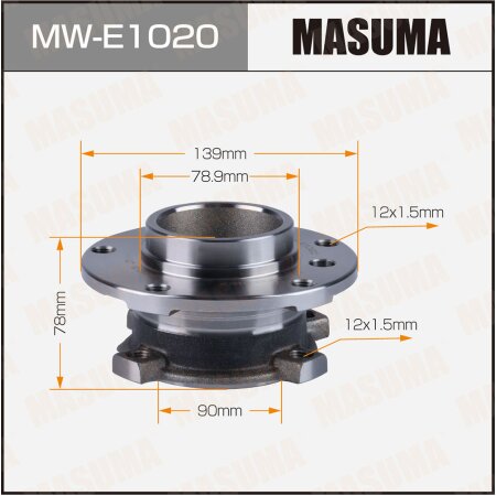 Wheel hub assembly Masuma, MW-E1020