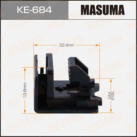 Retainer clip Masuma plastic, KE-684