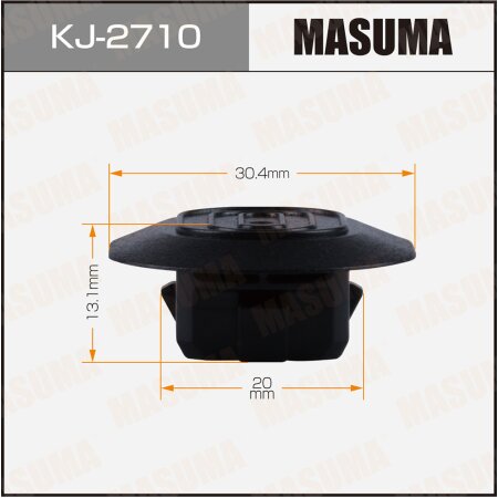 Retainer clip Masuma plastic, KJ-2710