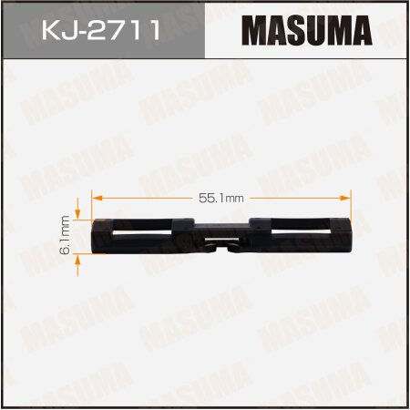 Retainer clip Masuma plastic, KJ-2711