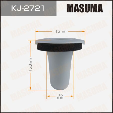 Retainer clip Masuma plastic, KJ-2721