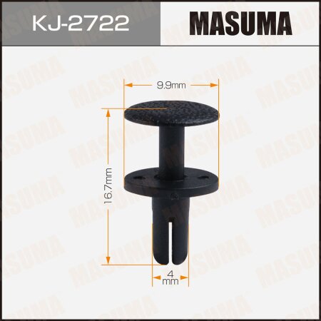 Retainer clip Masuma plastic, KJ-2722