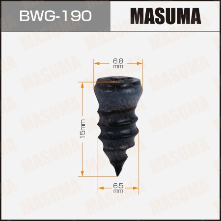 Set of rubberized self-tapping screws for repairing MASUMA tires, set of 10 pcs., BWG-190