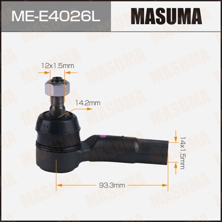 Tie rod end Masuma, ME-E4026L