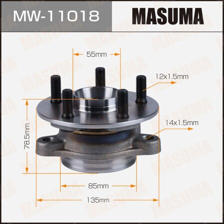 Wheel hub assembly Masuma, MW-11018