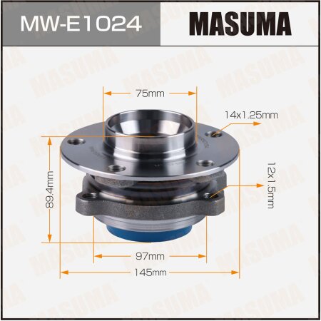 Wheel hub assembly Masuma, MW-E1024