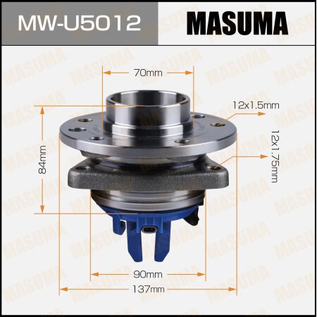 Wheel hub assembly Masuma, MW-U5012