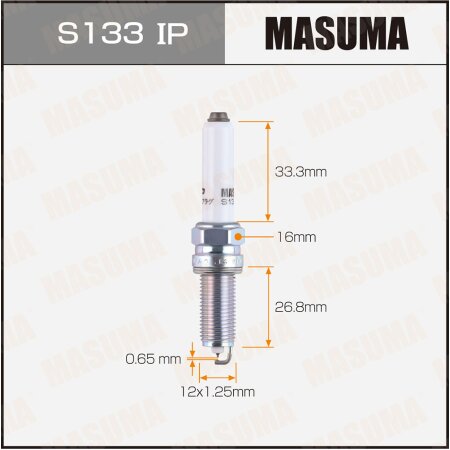 Spark plug Masuma iridium ILKER8C7G, S133IP