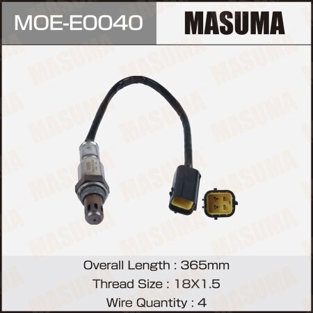 Oxygen sensor Masuma, MOE-E0040