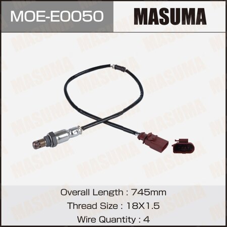 Oxygen sensor Masuma, MOE-E0050