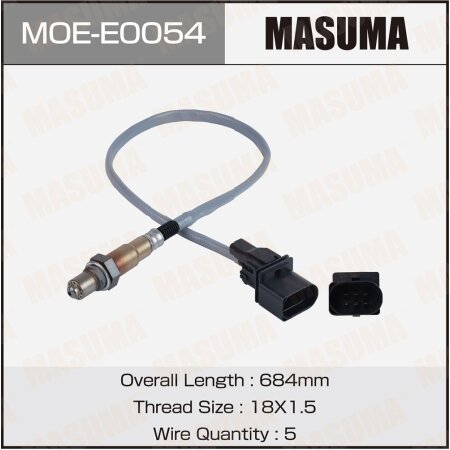 Oxygen sensor Masuma, MOE-E0054