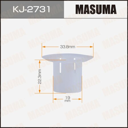 Retainer clip Masuma plastic, KJ-2731