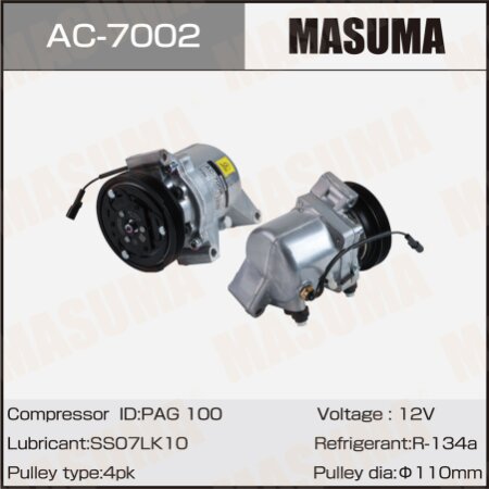 Air conditioning compressor Masuma, AC-7002
