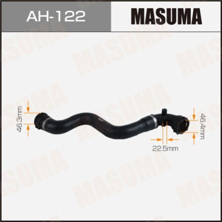 Cooling system hose Masuma, AH-122