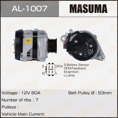 Alternator, AL-1007