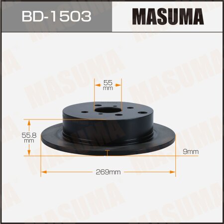 Brake disk Masuma, BD-1503