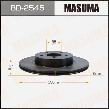 Brake disk Masuma, BD-2545