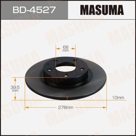Brake disk Masuma, BD-4527