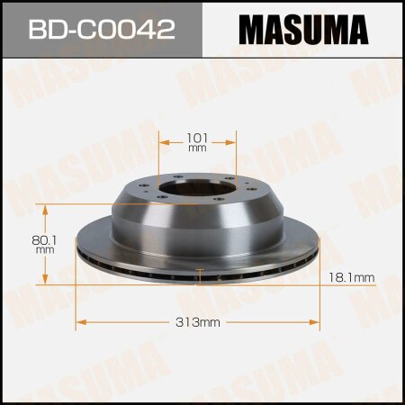 Brake disk Masuma, BD-C0042