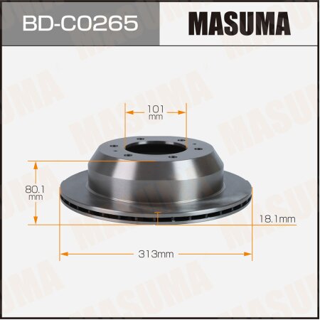 Brake disk Masuma, BD-C0042